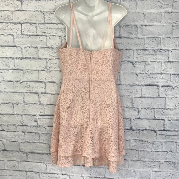 Pink Speechless Apron Dress - Picture 7 of 10